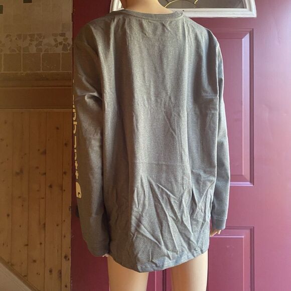 Carhartt Women’s Loose Fit Heavyweight Long Sleeve T Shirt Cotton size 1X NEW - Picture 10 of 16